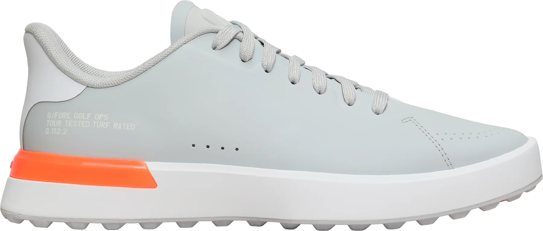 G/FORE G.112 Golf Shoes 2026 - Nimbus/Shocking Orange - 12.5 - MEDIUM