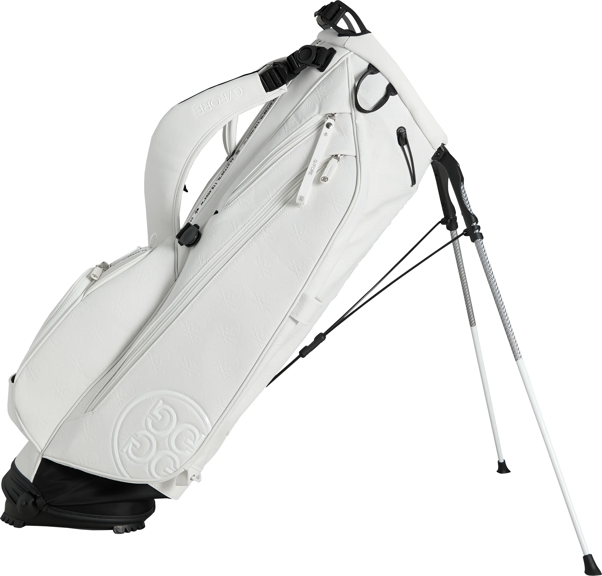 G/FORE Embossed Skull & Tees Daytona Carry Golf Stand Bag