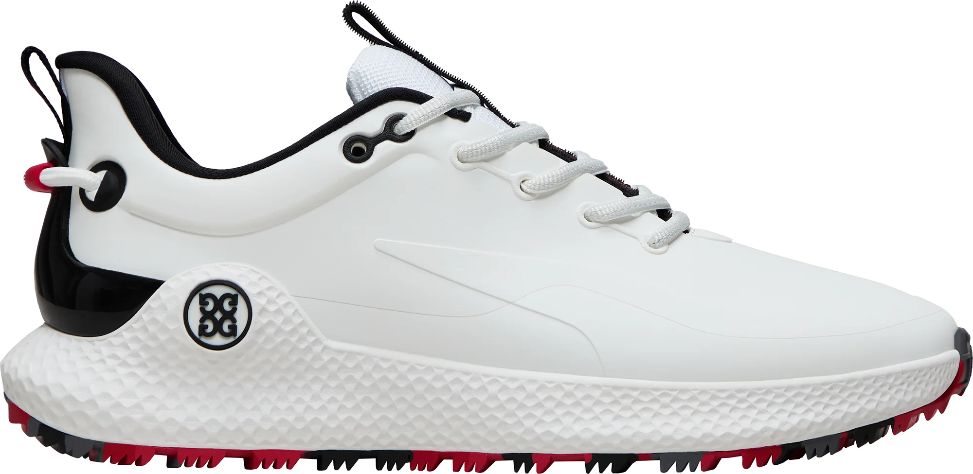 G/FORE MG4+ O2 Golf Shoes - Snow/Onyx - 10 - MEDIUM