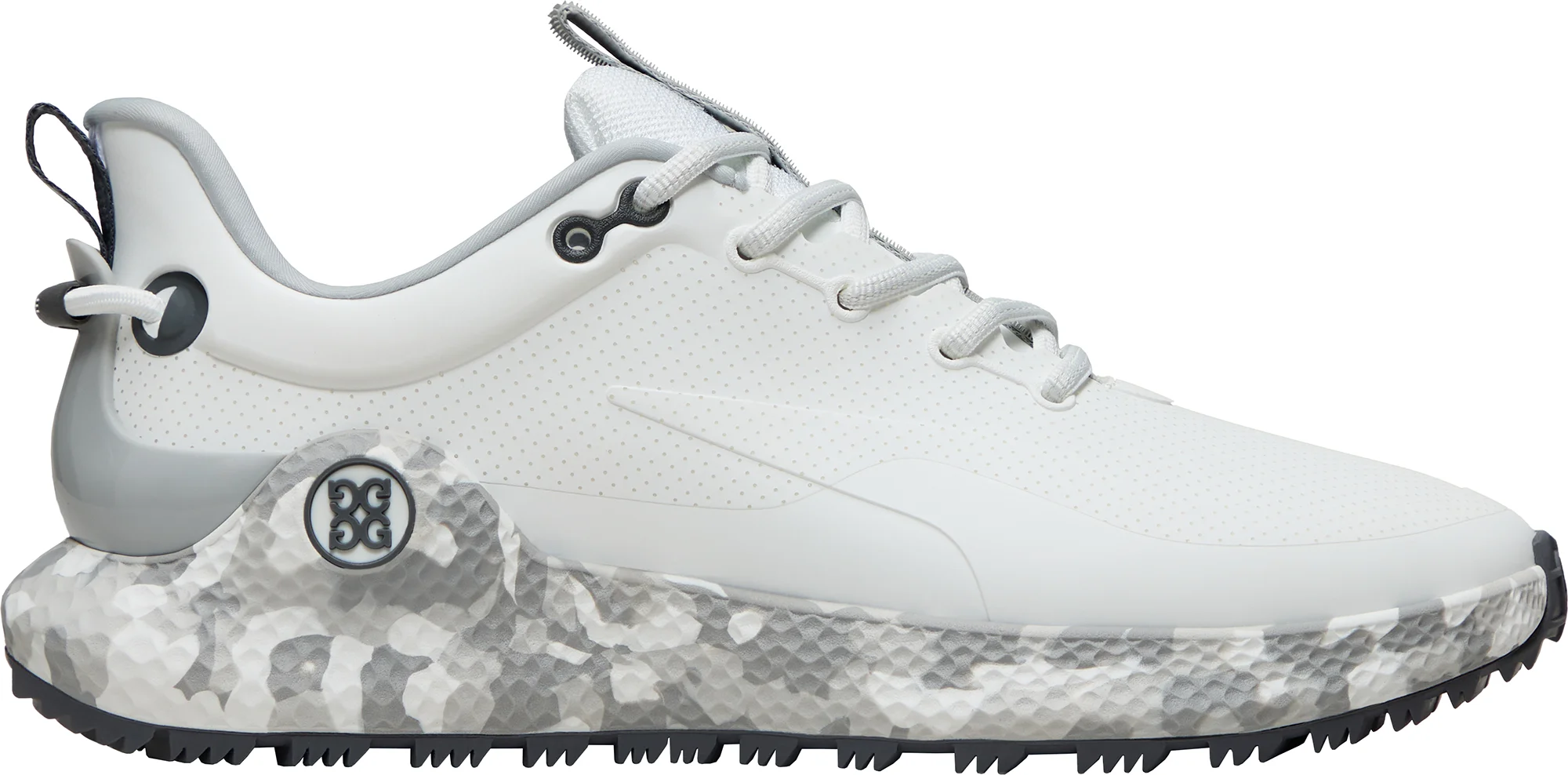 G/FORE MG4+ O2 Perforated Golf Shoes - Snow/Nimbus - 15 - MEDIUM