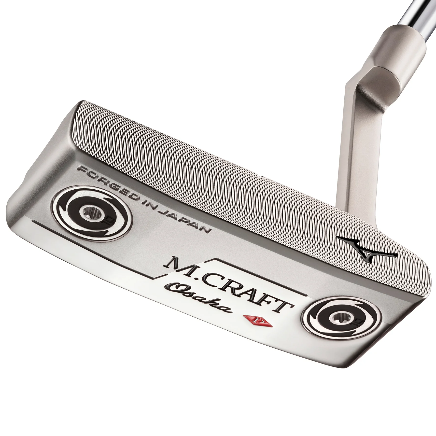 Mizuno M.Craft City Series Osaka P Putter 2026 - Nickel - RIGHT - OSAKA PLUMBER - 35" - Golf Clubs
