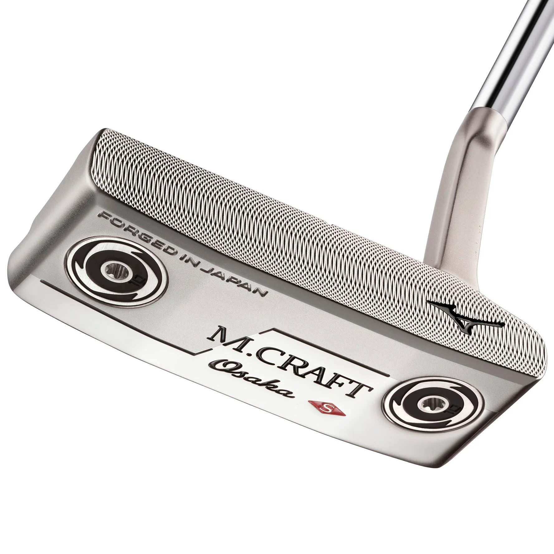 Mizuno M.Craft City Series Osaka S Putter 2026 - Nickel - RIGHT - OSAKA SLANT - 35" - Golf Clubs
