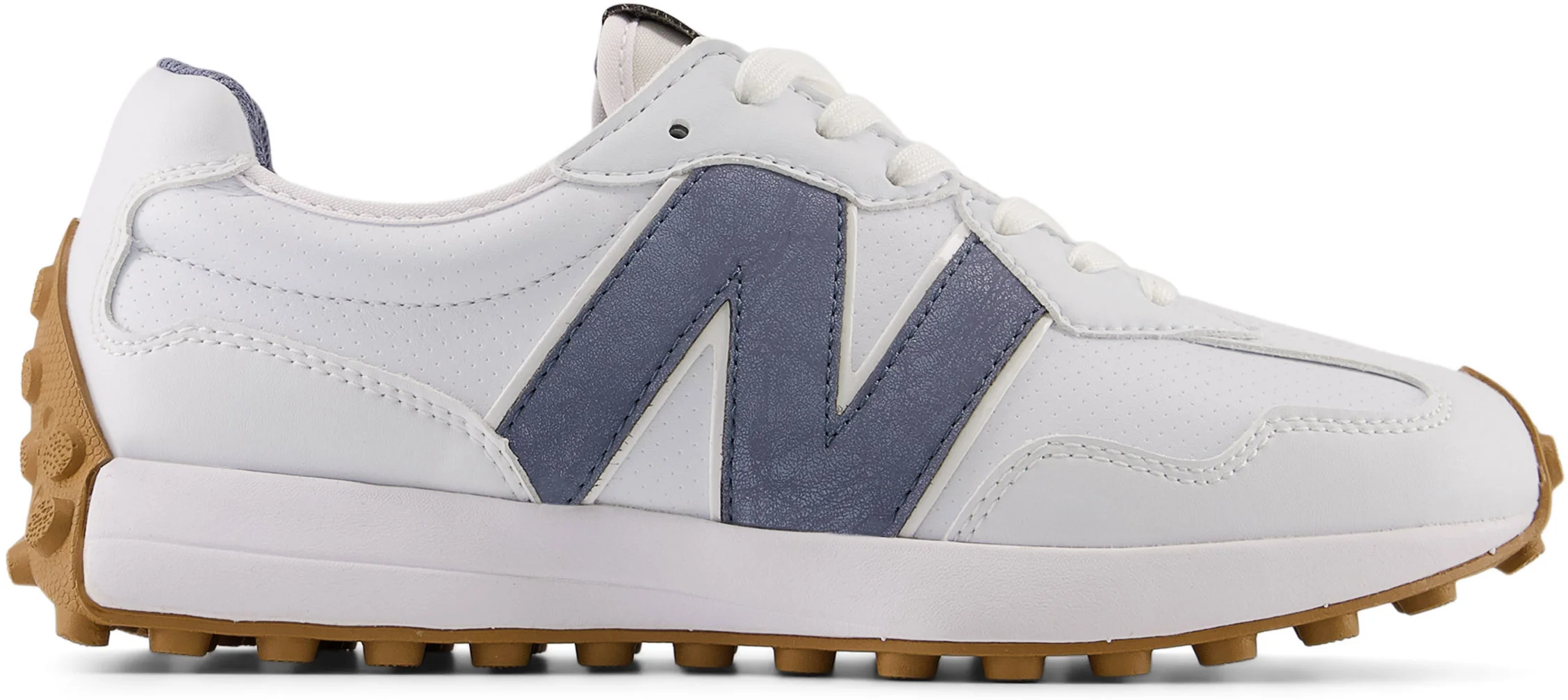New Balance Womens 327 Golf Shoes - White/Blue - 10 - B