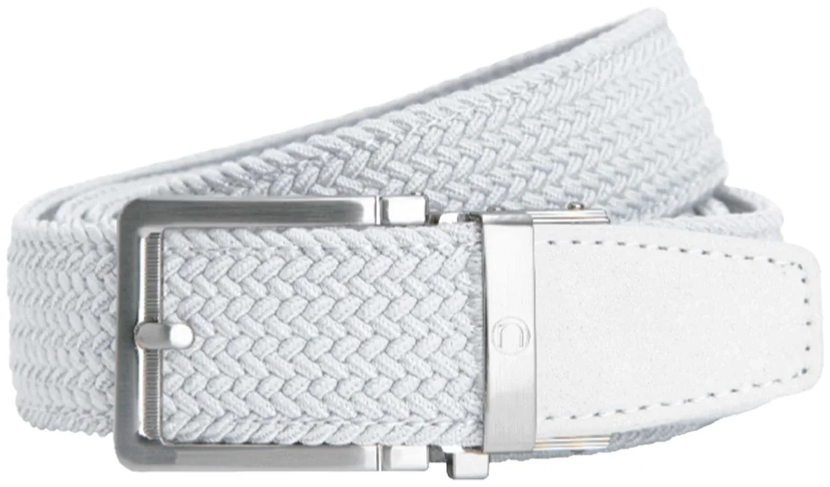 Nexbelt Braided Mens Golf Belt 2.0 - White