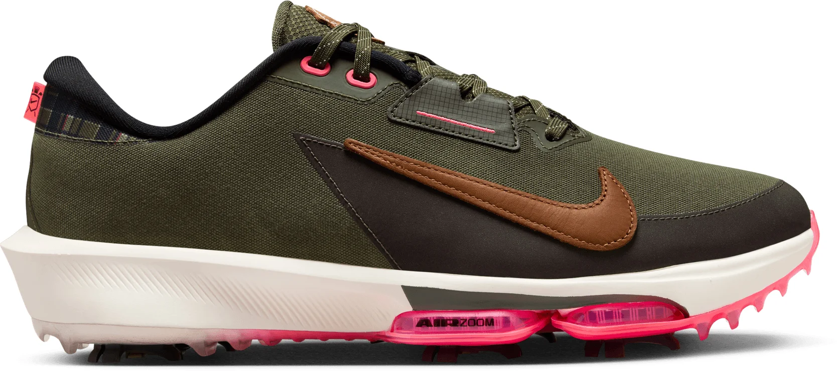 Nike Air Zoom Infinity Tour NEXT% 2 NRG Golf Shoes - Cargo Khaki/Light British Tan/Jade Horizon - 11 - MEDIUM