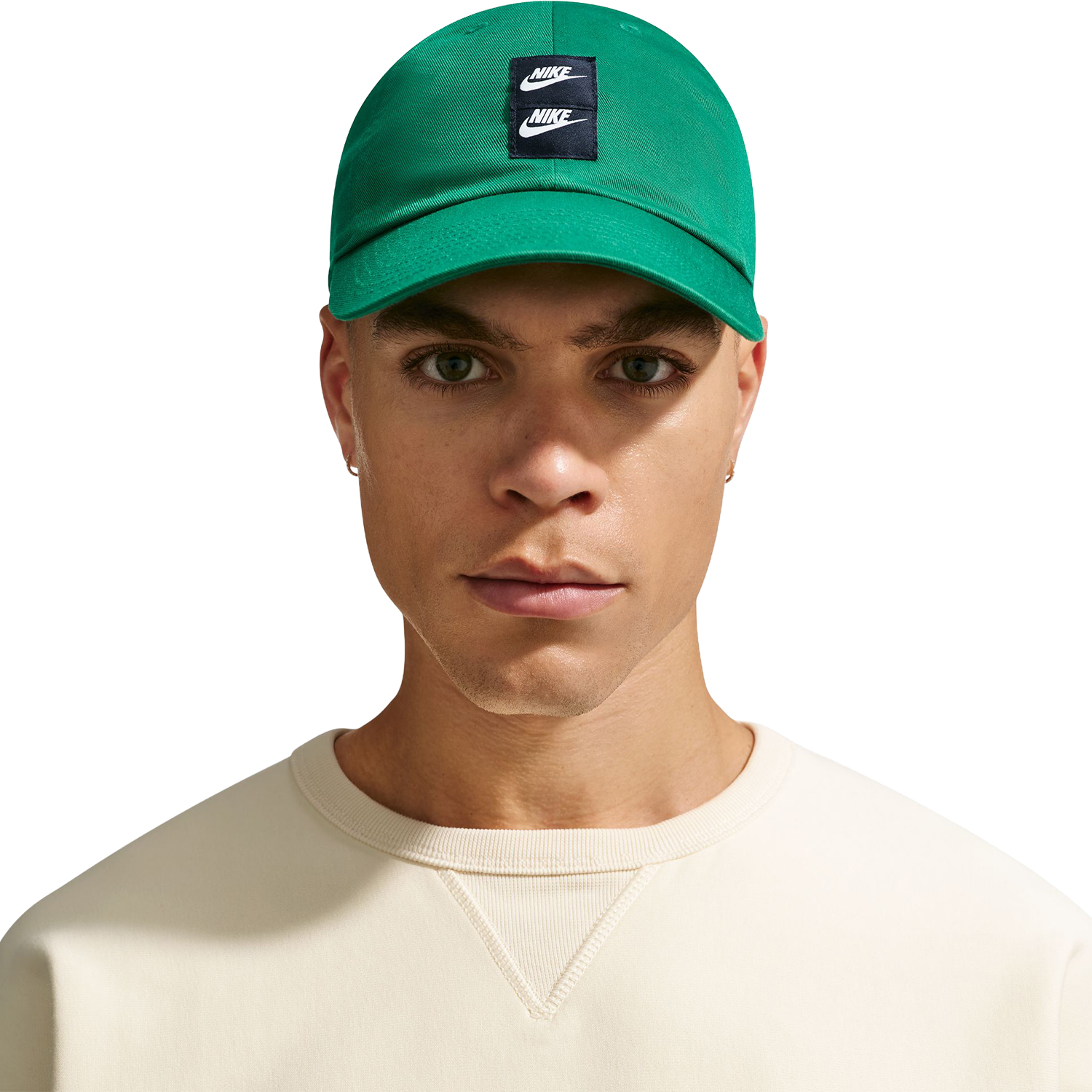 Nike Club Dri-FIT Unstructured Mens Golf Hat - Green, Size: Small/Medium