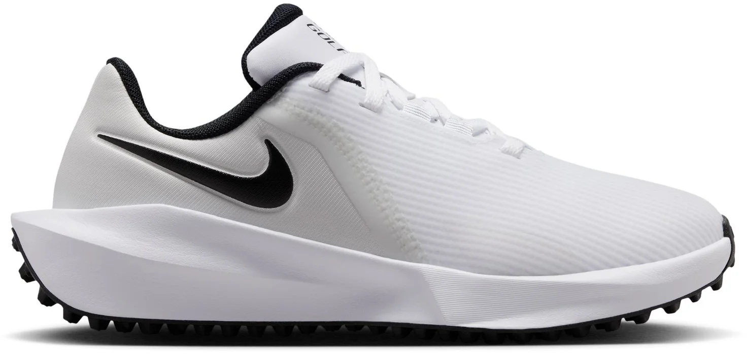 Nike Junior Infinity G Golf Shoes - White/Black/Pure Platinum - 1 - MEDIUM