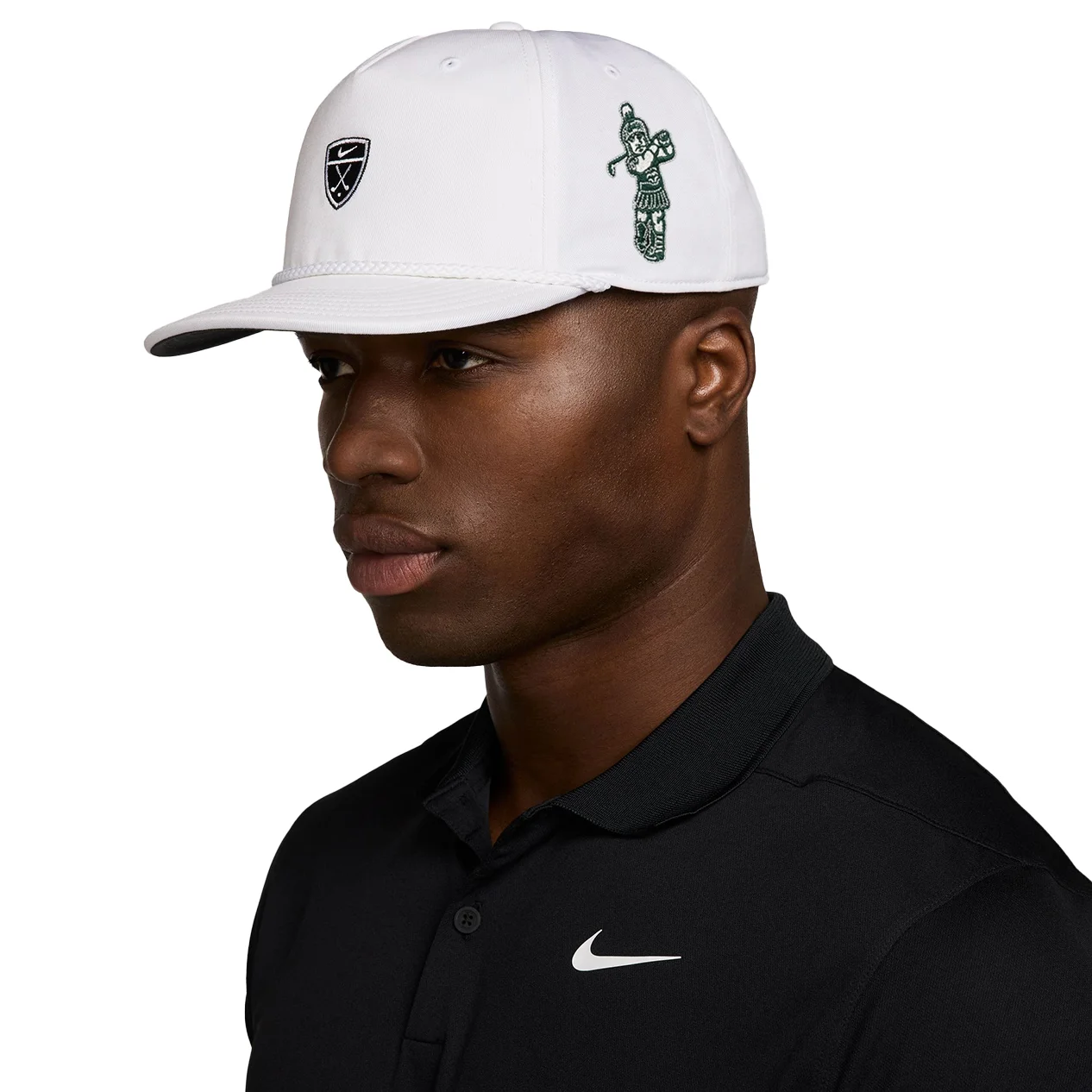Nike Michigan State Spartans Pro Unstructured Par Mens Golf Hat - White, Size: Medium/Large