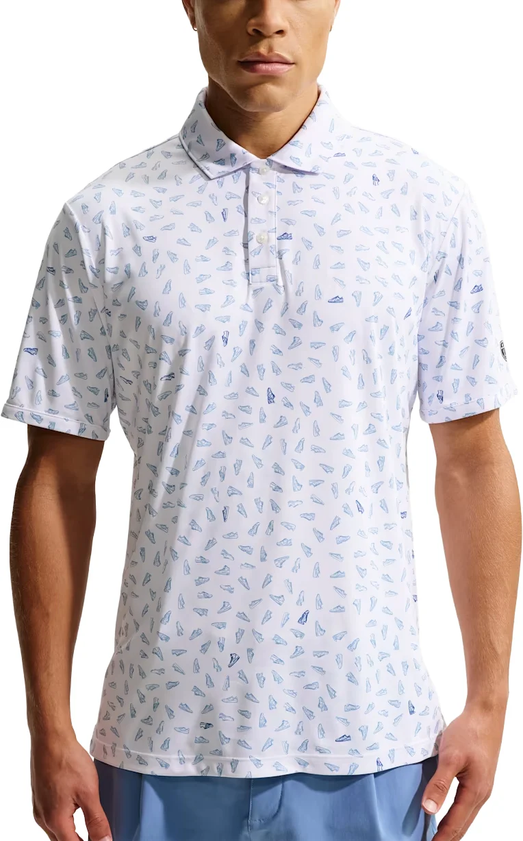 Nike Par Dri-FIT Mens Golf Polo - White, Size: XXXL