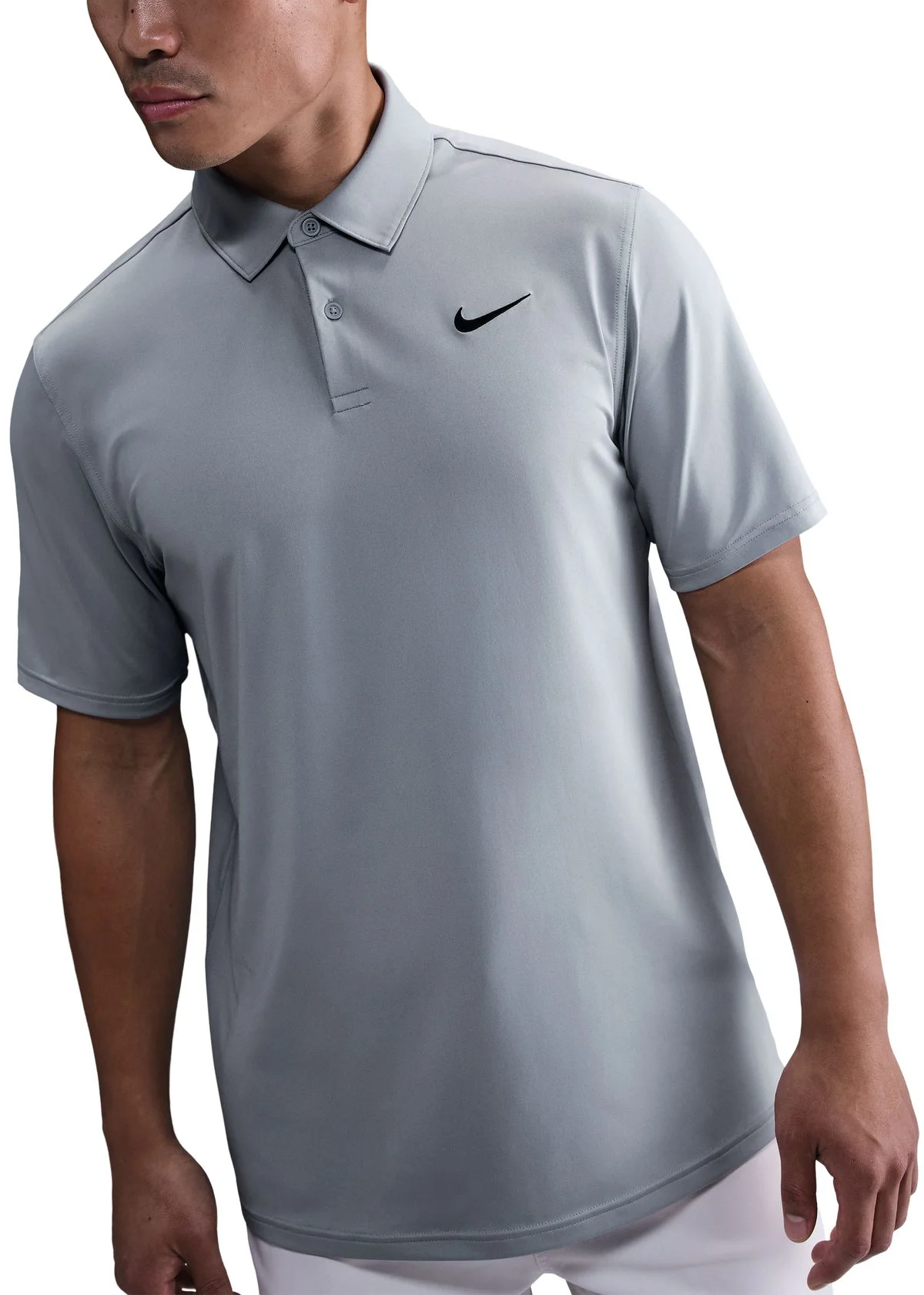 Nike Velocity Dri-FIT Mens Golf Polo - Grey, Size: Medium