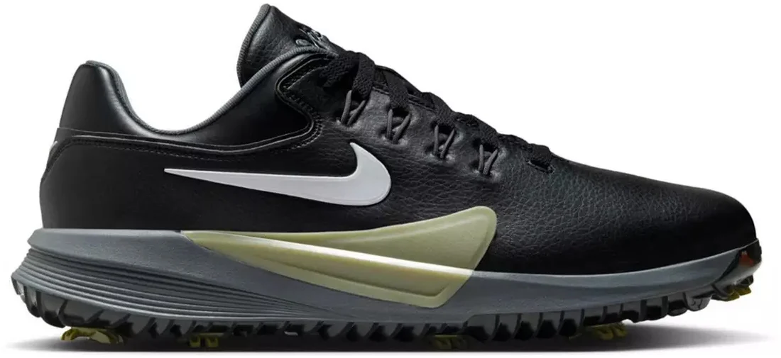 Nike Victory Pro 4 Golf Shoes - Black/Dusty Olive/Iron Grey/White - 10 - MEDIUM