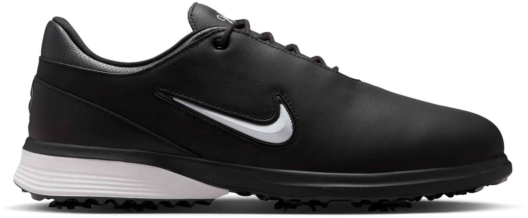 Nike Victory Tour 4 Golf Shoes - Black/Dark Smoke Grey/White - 11.5 - MEDIUM