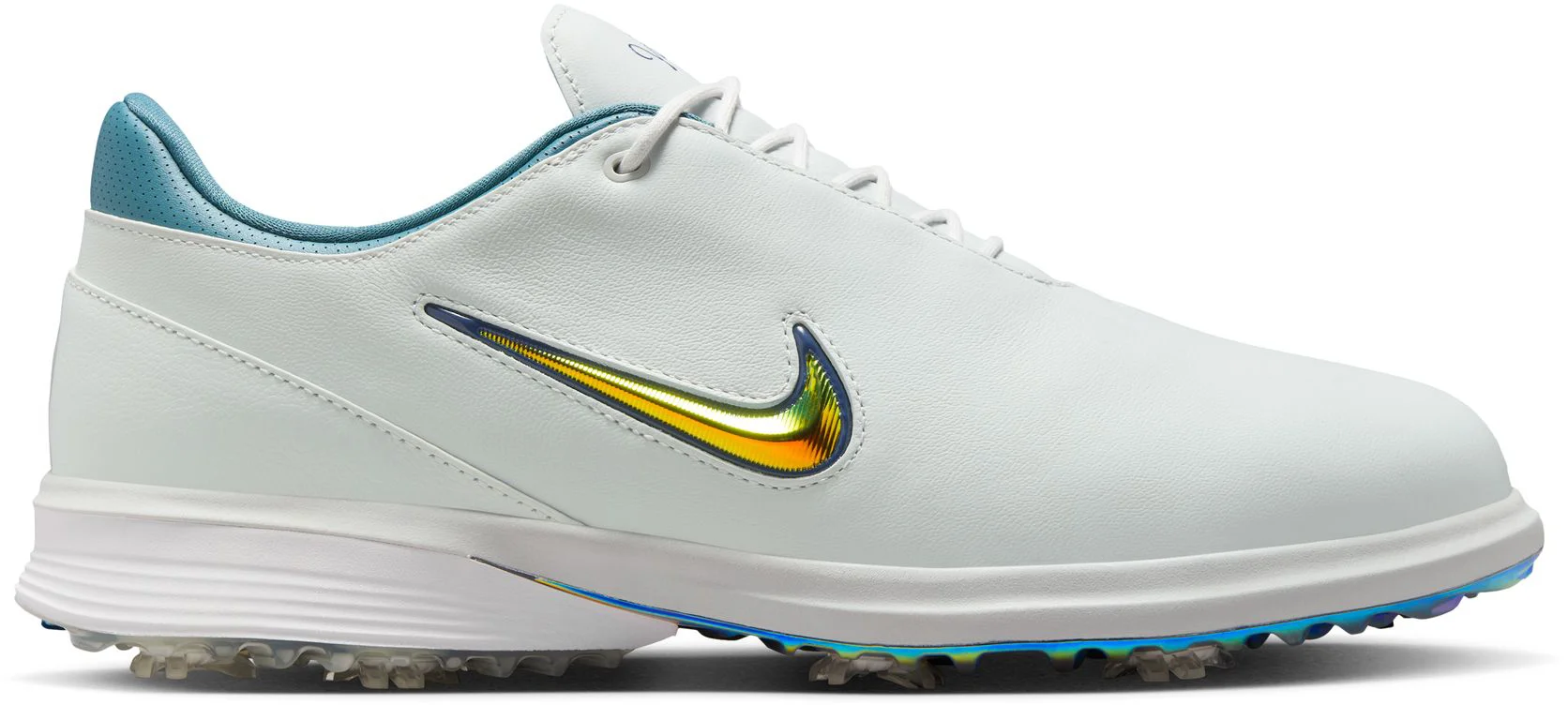 Nike Victory Tour 4 Golf Shoes 2025 - Photon Dust/Smokey Blue/White - 9 - MEDIUM