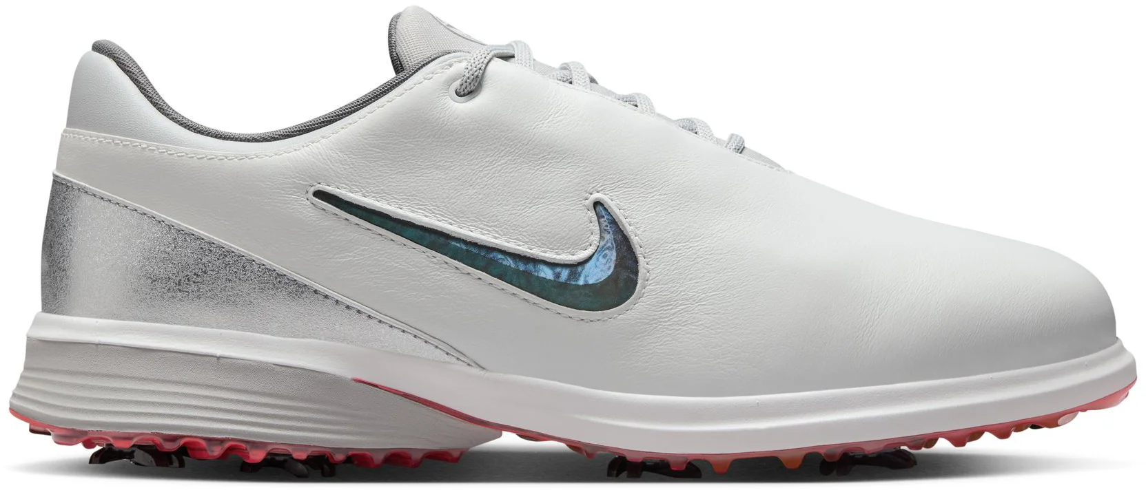Nike Victory Tour 4 NRG Limited Edition Golf Shoes - Summit White/Metallic Silver/Iron Grey/Black - 7.5 - MEDIUM