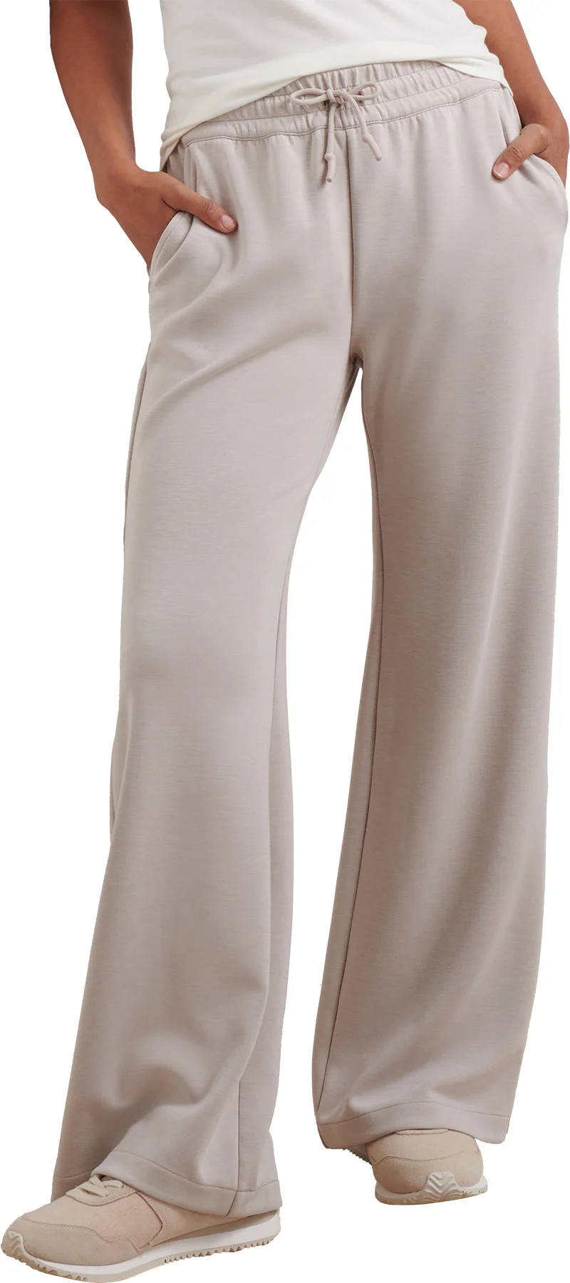 Peter Millar Womens Flora Knit Melange Golf Track Pants - Grey, Size: X-Large