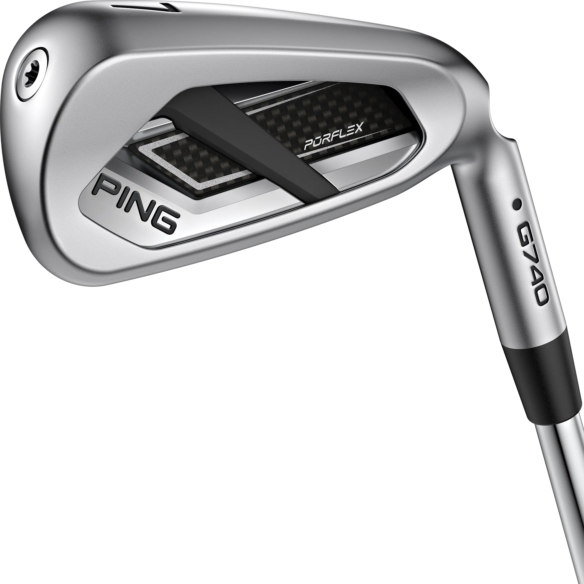 PING G740 Irons 2026 - LEFT - BLACK - AWT 3.0 STIFF - Golf Clubs