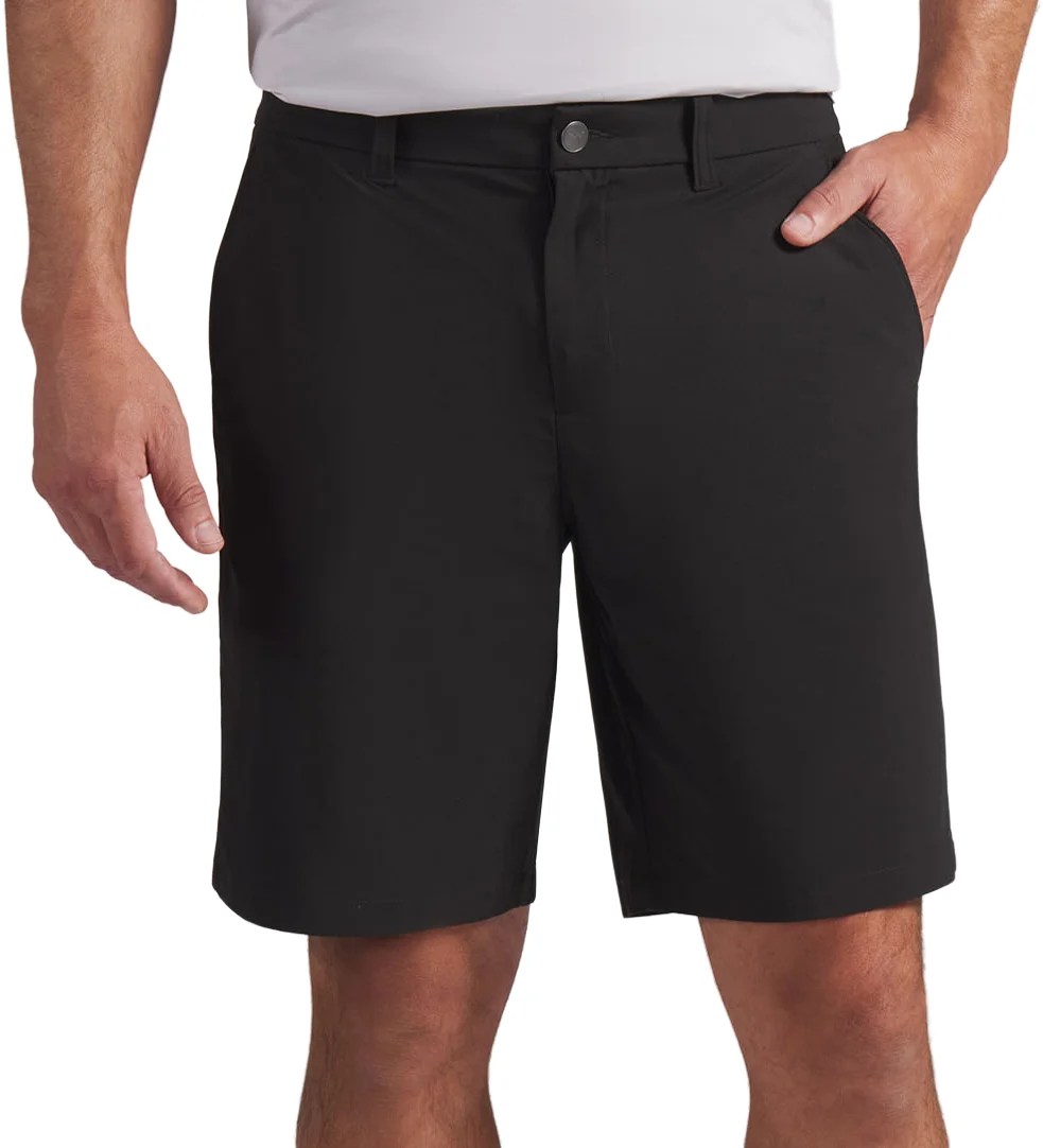 PUMA 101 Premier 9 Inch Mens Golf Shorts - Black, Size: 28
