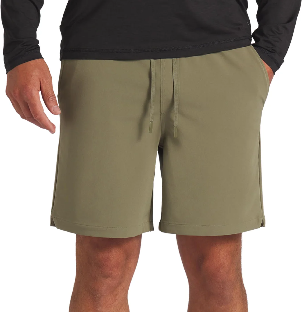 PUMA Mens Golf 7 Inch Athletic Shorts - Green, Size: Small