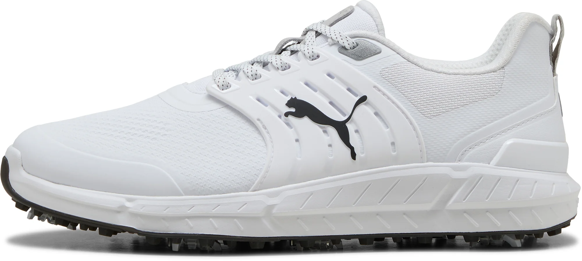 PUMA IGNITE ELEVATE 2 TOUR Golf Shoes - Puma White/Puma Black - 10 - MEDIUM
