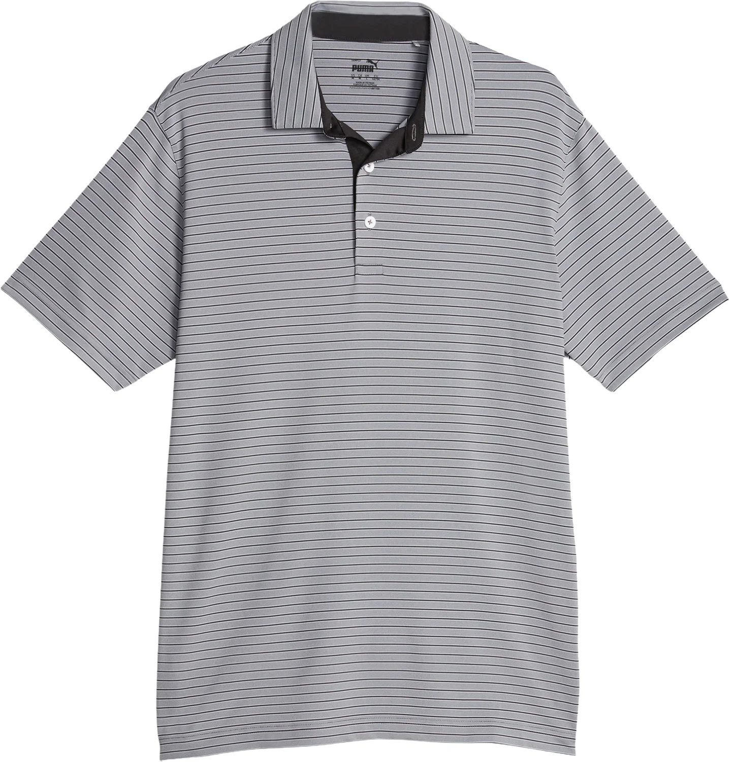 PUMA MATTR Bay Mens Golf Polo - Grey, Size: XXXL