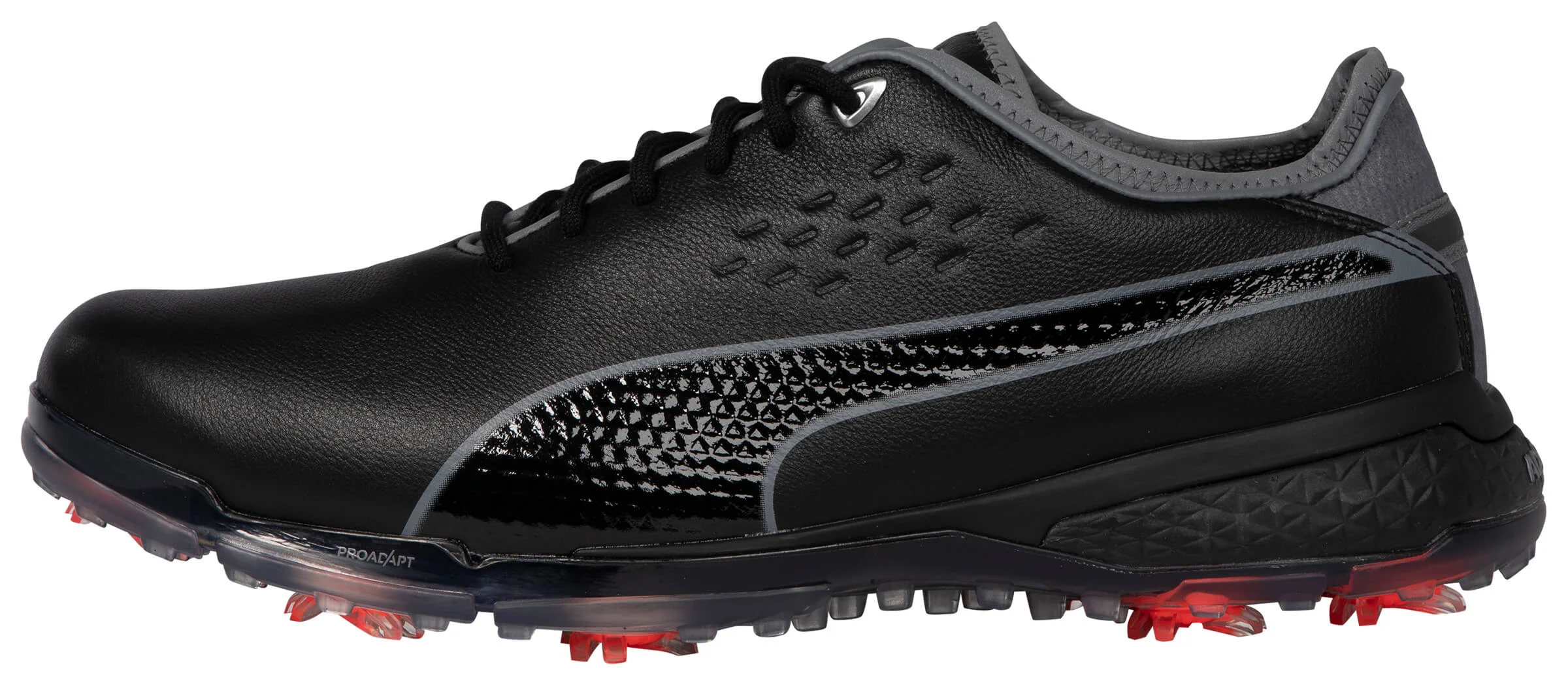 PUMA PROADAPT Delta Golf Shoes - Puma Black/Quiet Shade - 8.5 - MEDIUM