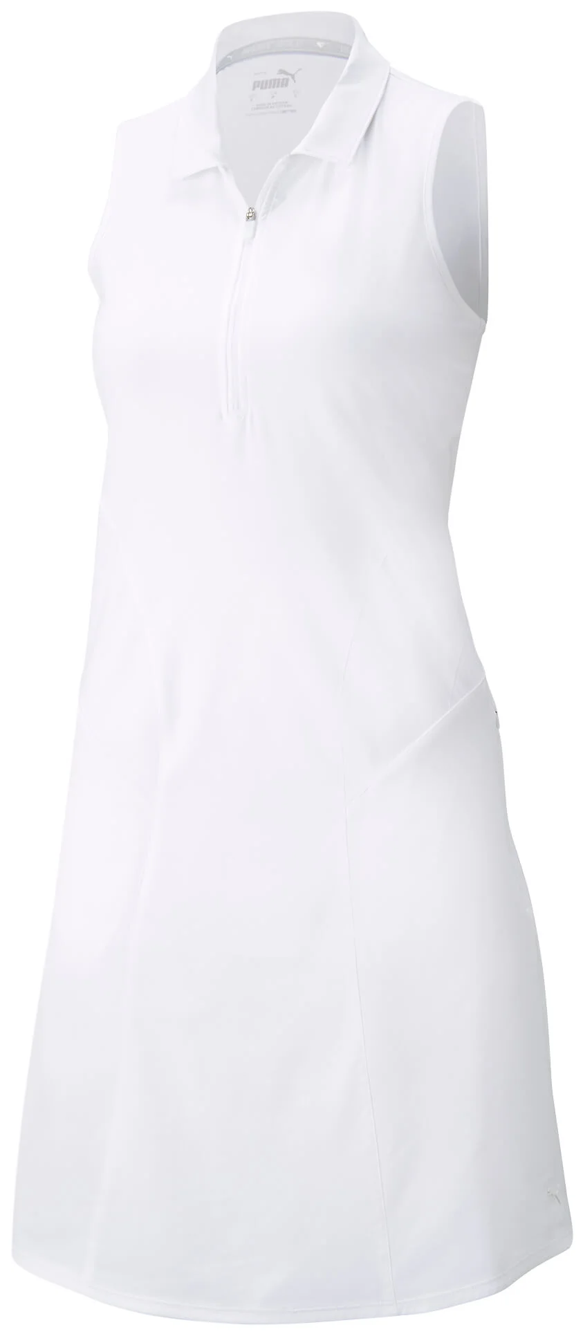 PUMA Womens Cruise Sleeveless Golf Dress - ON SALE - 01 BRIGHT WHITE - L