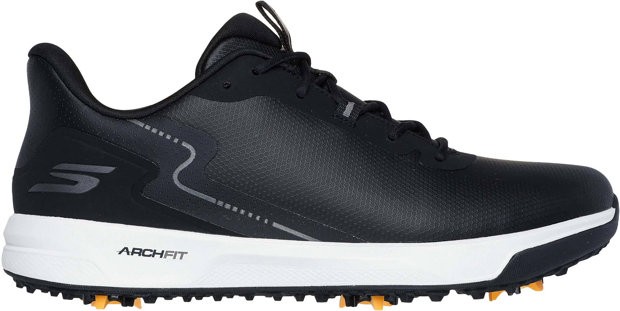Skechers GO GOLF Elite Vortex Rival Golf Shoes - Black - 10 - MEDIUM