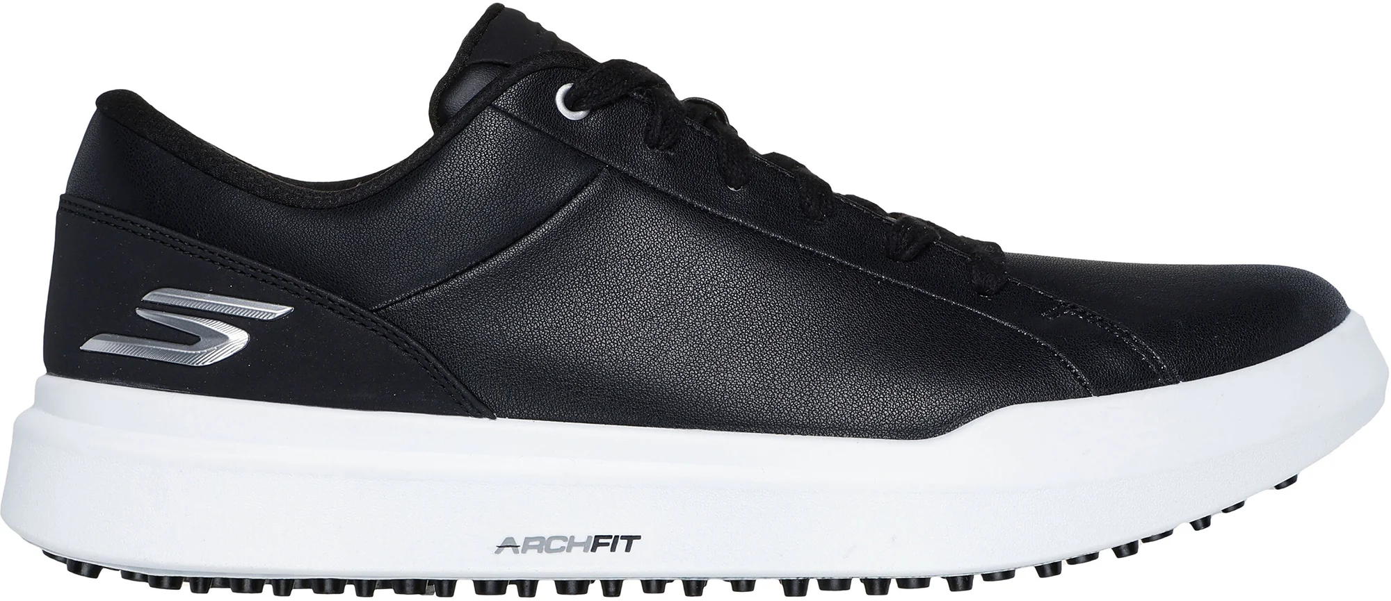 Skechers Relaxed Fit GO GOLF Drive 6 Golf Shoes - Black/White - 9.5 - MEDIUM