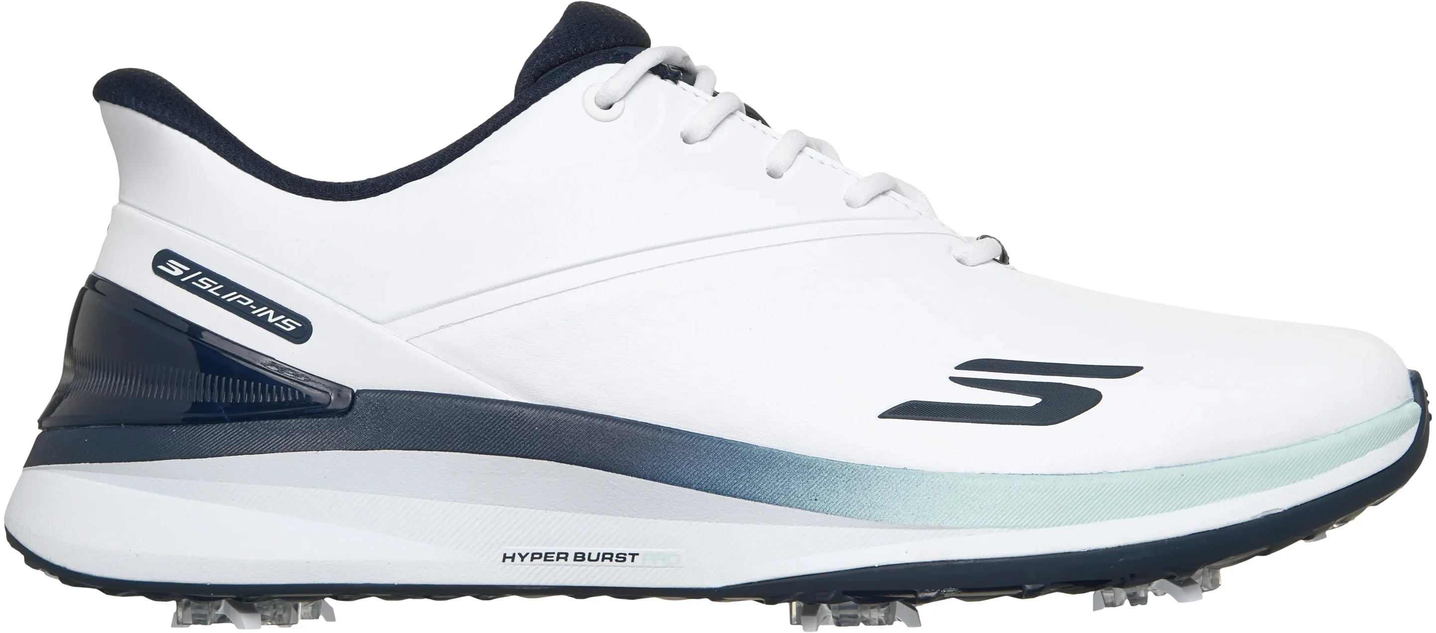 Skechers Slip-ins Blade Tour Golf Shoes - White/Navy - 10 - WIDE