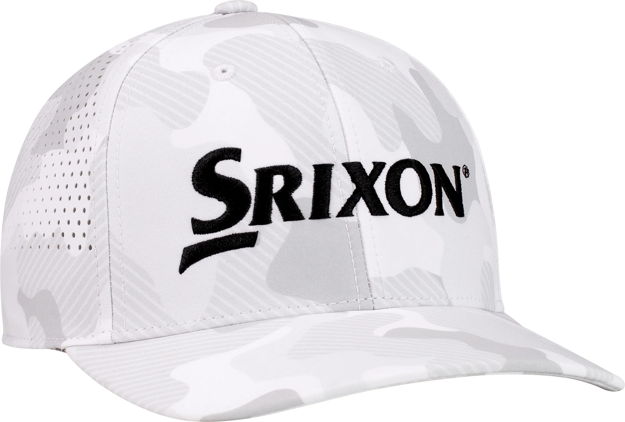 Srixon Limited Edition Camo III Collection Mens Golf Hat - White