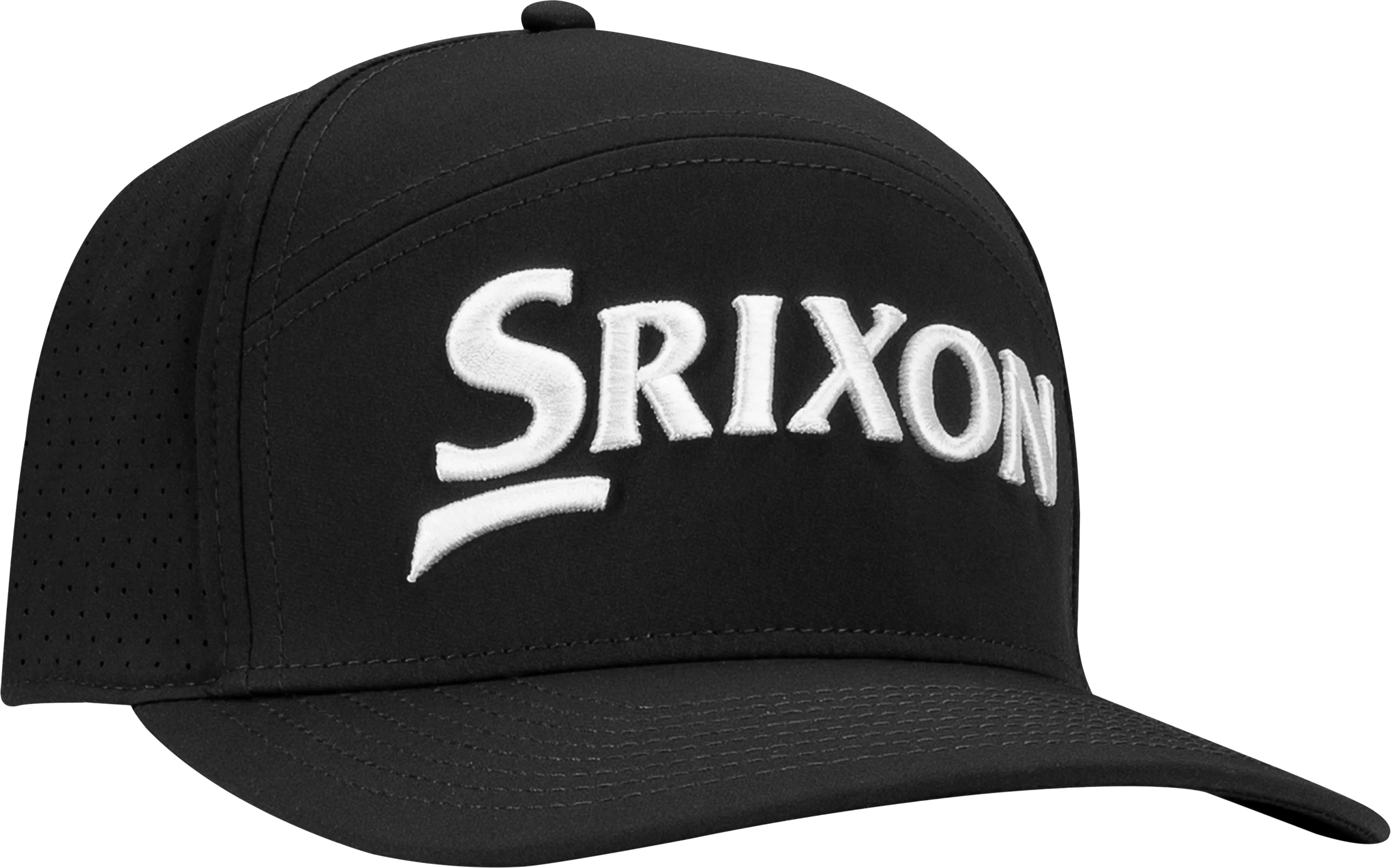 Srixon Tour Panel Snapback Mens Golf Hat - Black