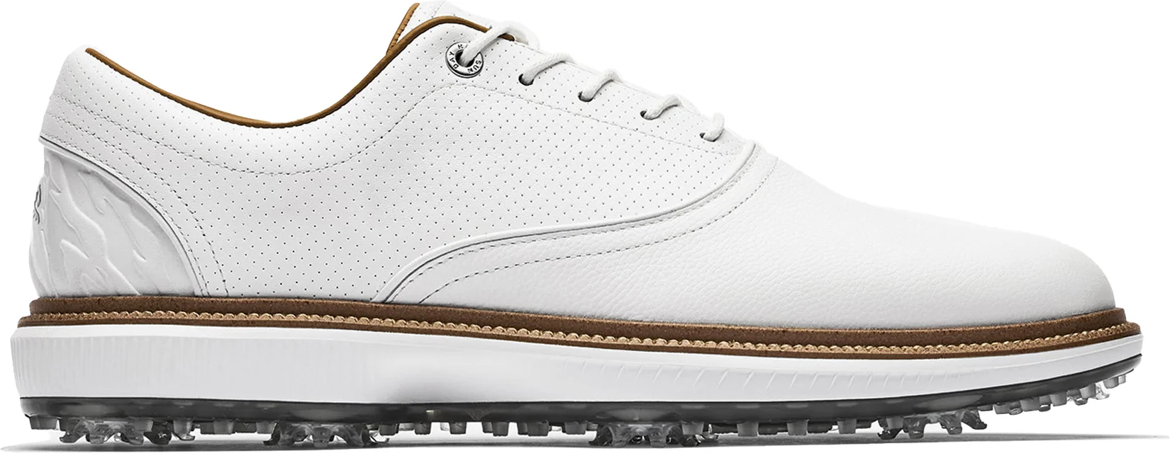 Sun Day Red Pioneer Cypress Golf Shoes - White/Silver - 10.5 - WIDE