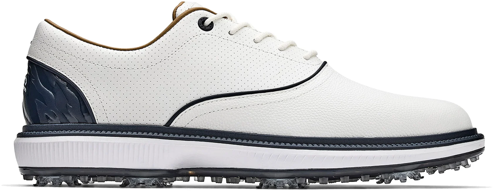 Sun Day Red Pioneer Cypress Golf Shoes - White/Navy - 10 - MEDIUM
