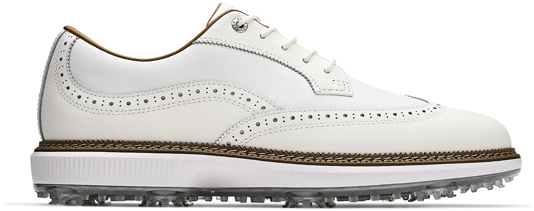 Sun Day Red Pioneer Magnolia Golf Shoes - White/Silver - 10.5 - MEDIUM