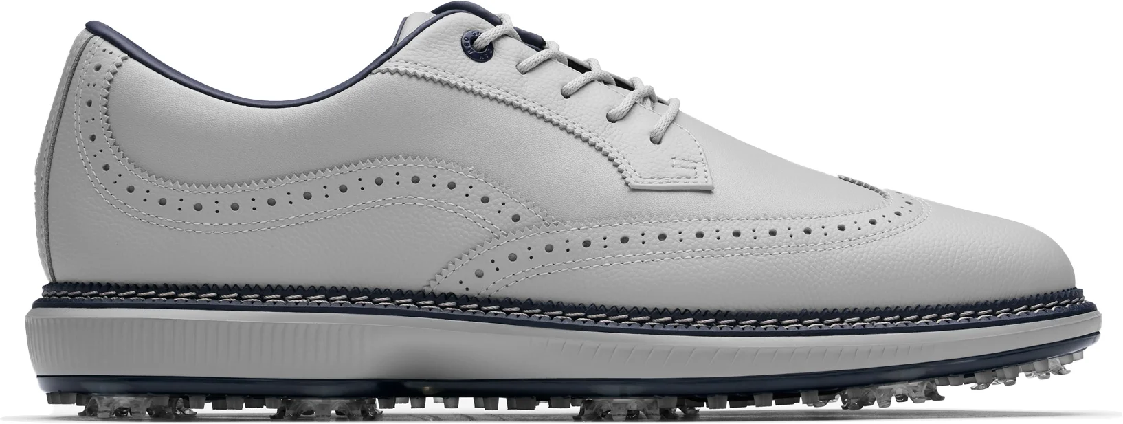 Sun Day Red Pioneer Magnolia Golf Shoes - Off Gray/Navy - 9 - MEDIUM