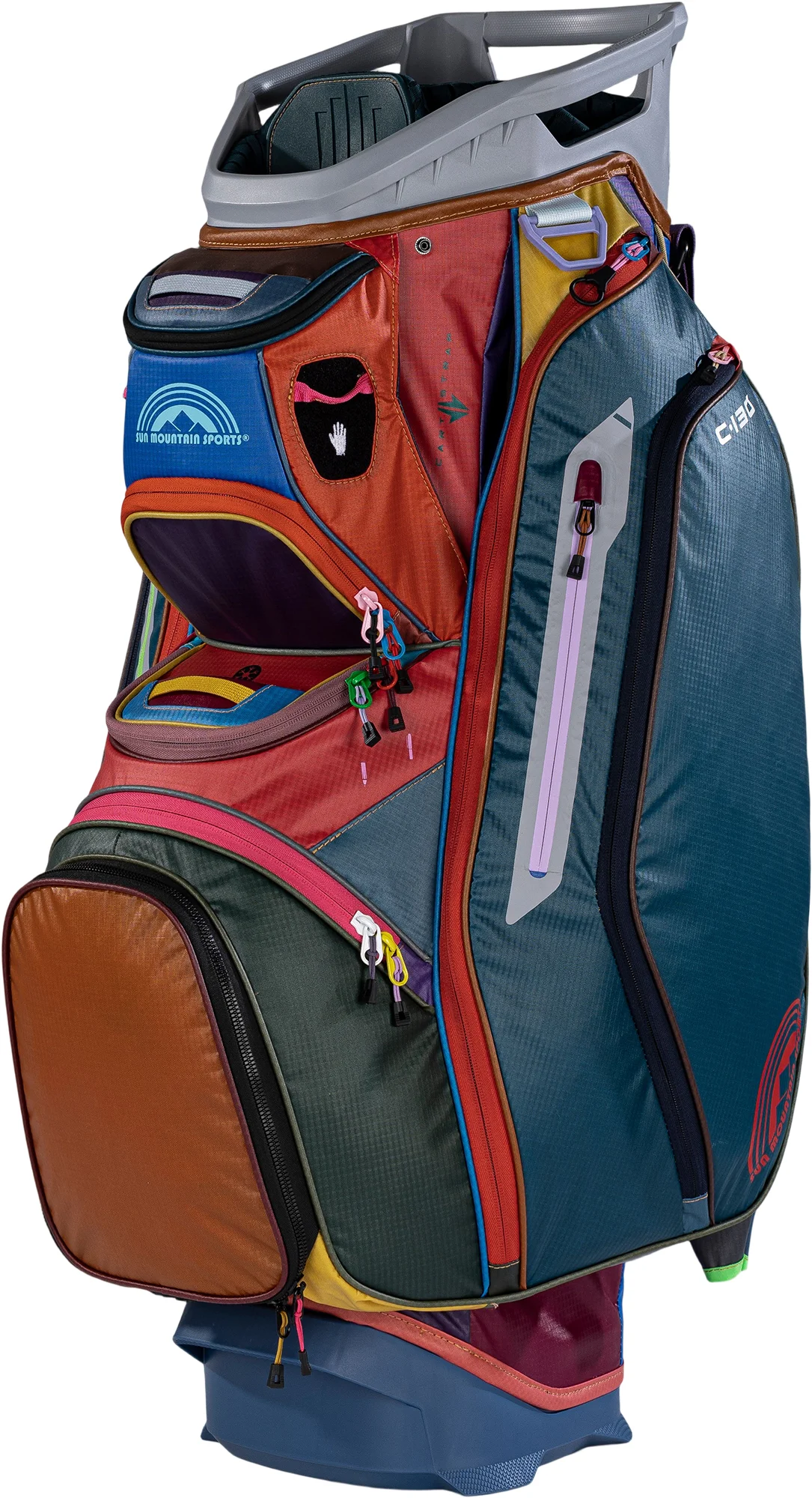 Sun Mountain C-130 Kaleidoscope Golf Cart Bag 2026