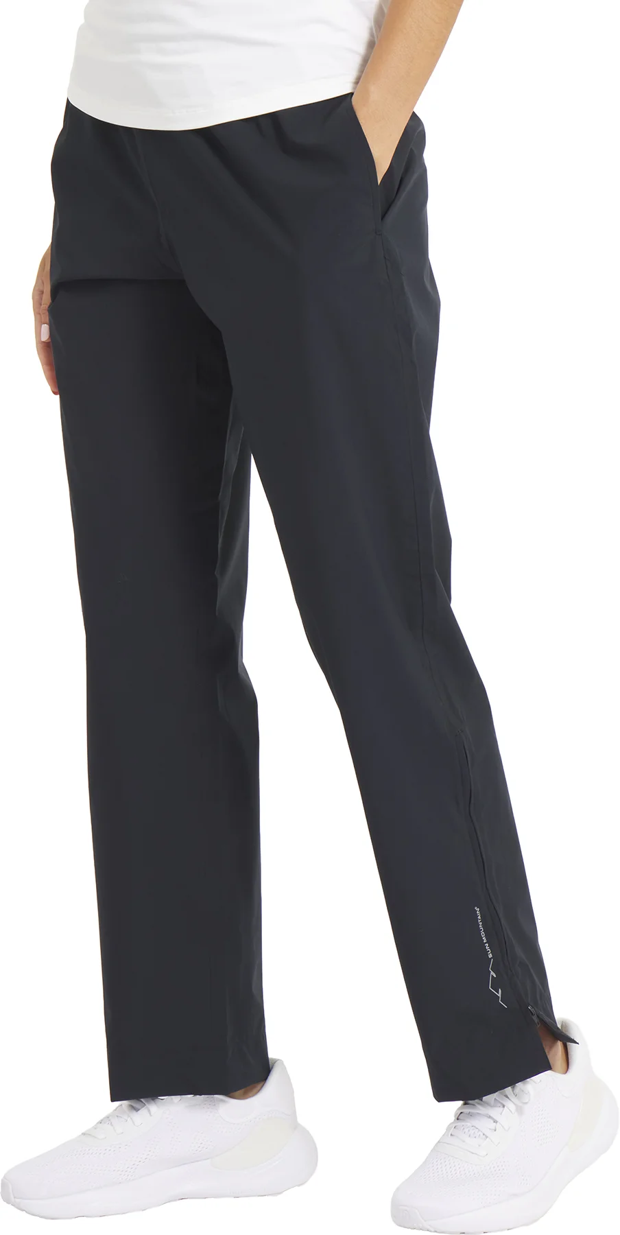 Sun Mountain Womens Monsoon Golf Rain Pants - Black, Size: Large