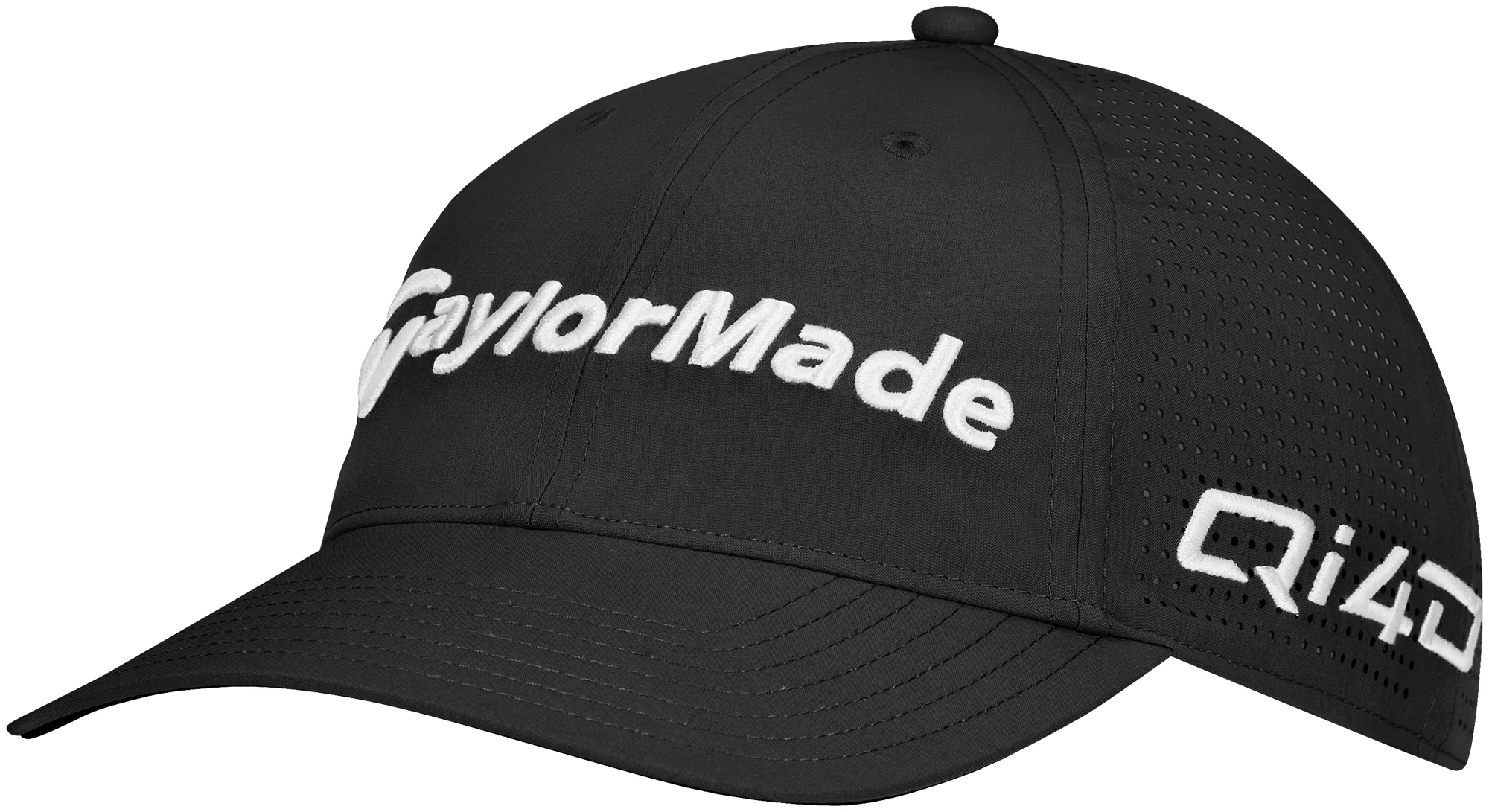 TaylorMade Tour Preferred Litetech Qi4D Mens Golf Hat - Black