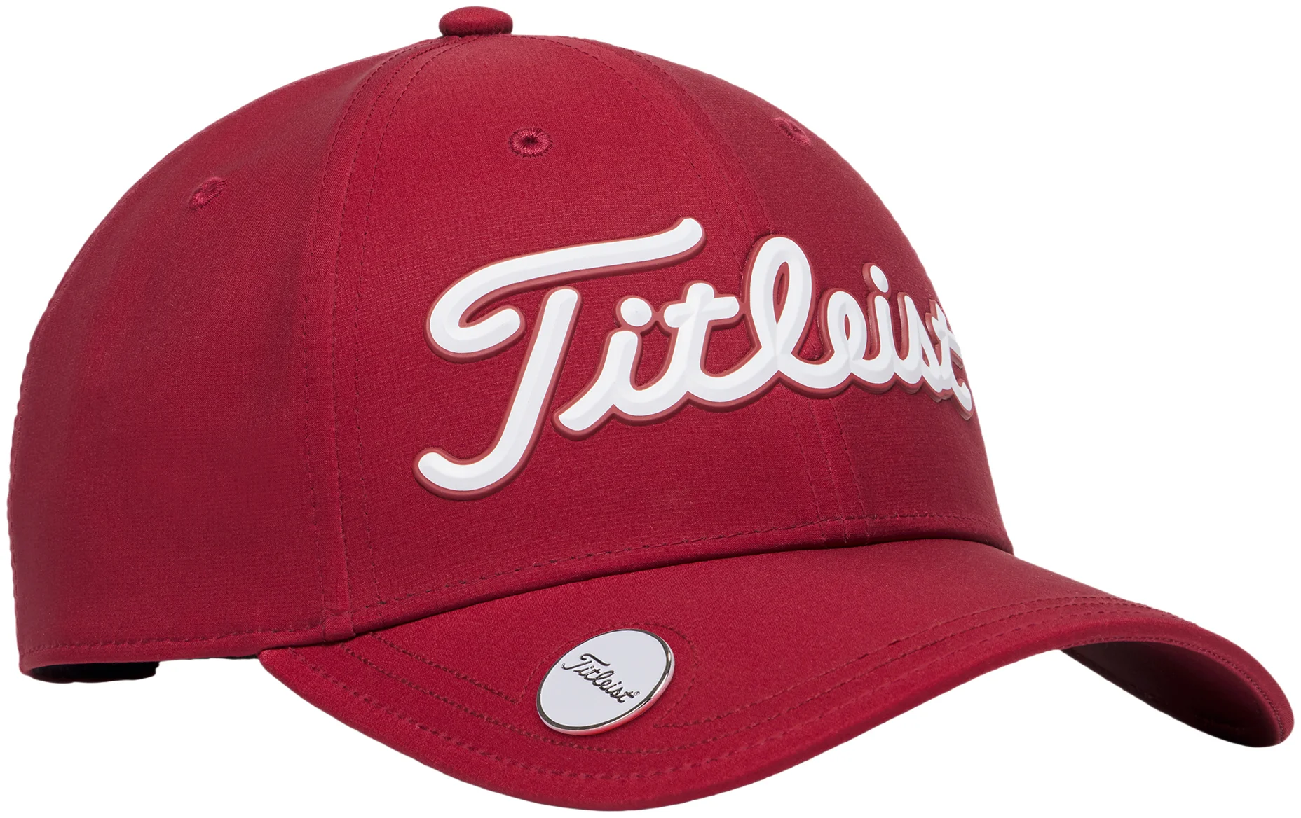 Titleist Players Ball Marker Mens Golf Hat - Red