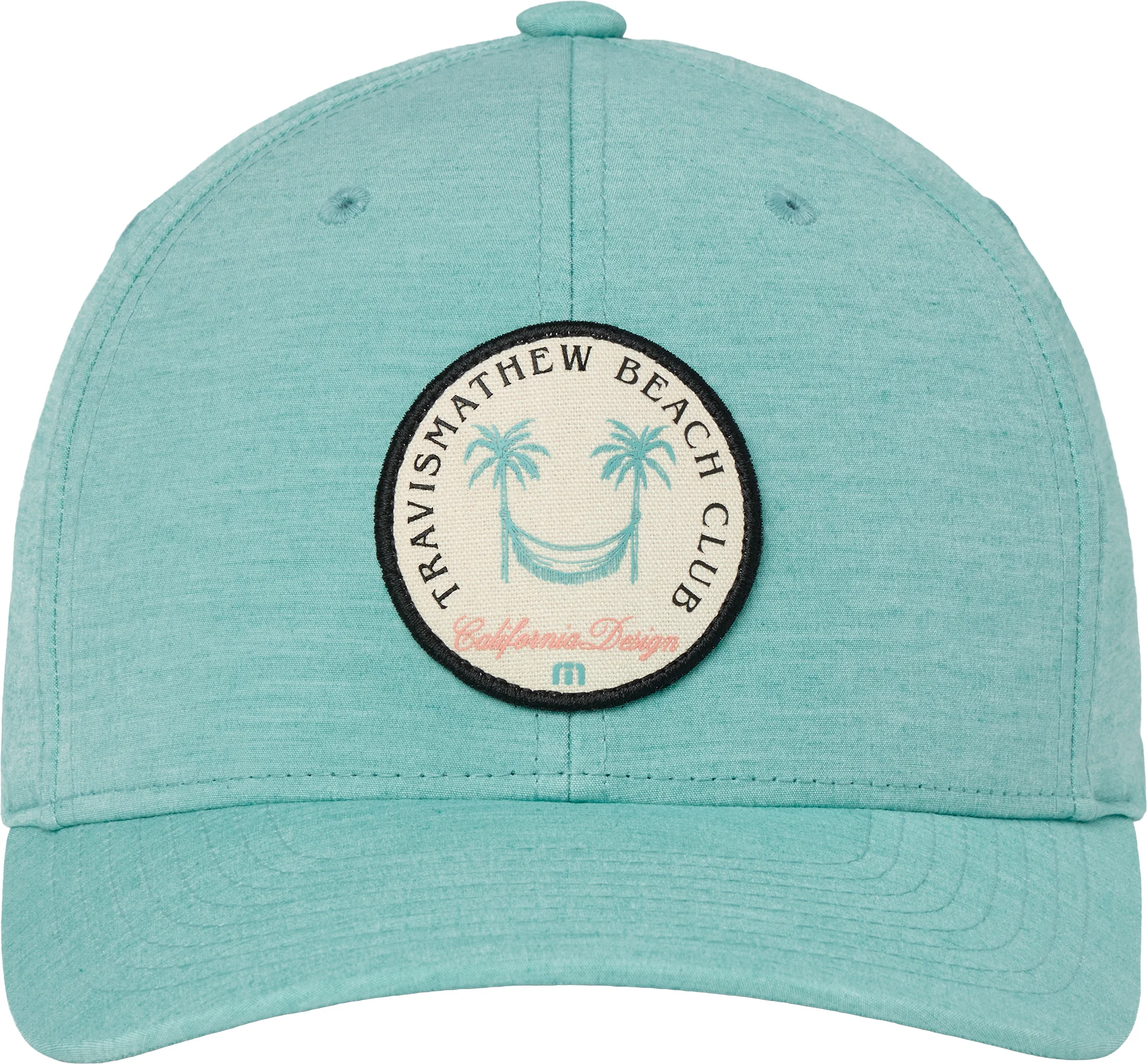 TravisMathew Beach Club Snapback Mens Golf Hat - Green