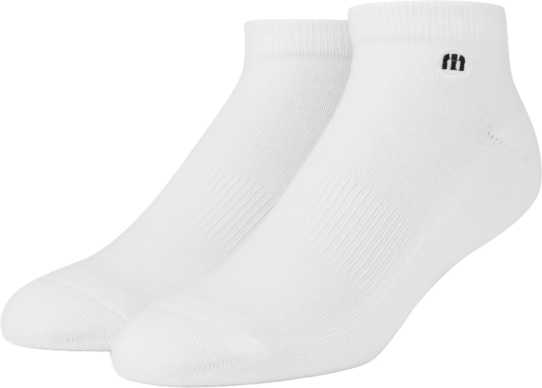 TravisMathew Shorty Smalls 2.0 Ankle Mens Golf Socks - White