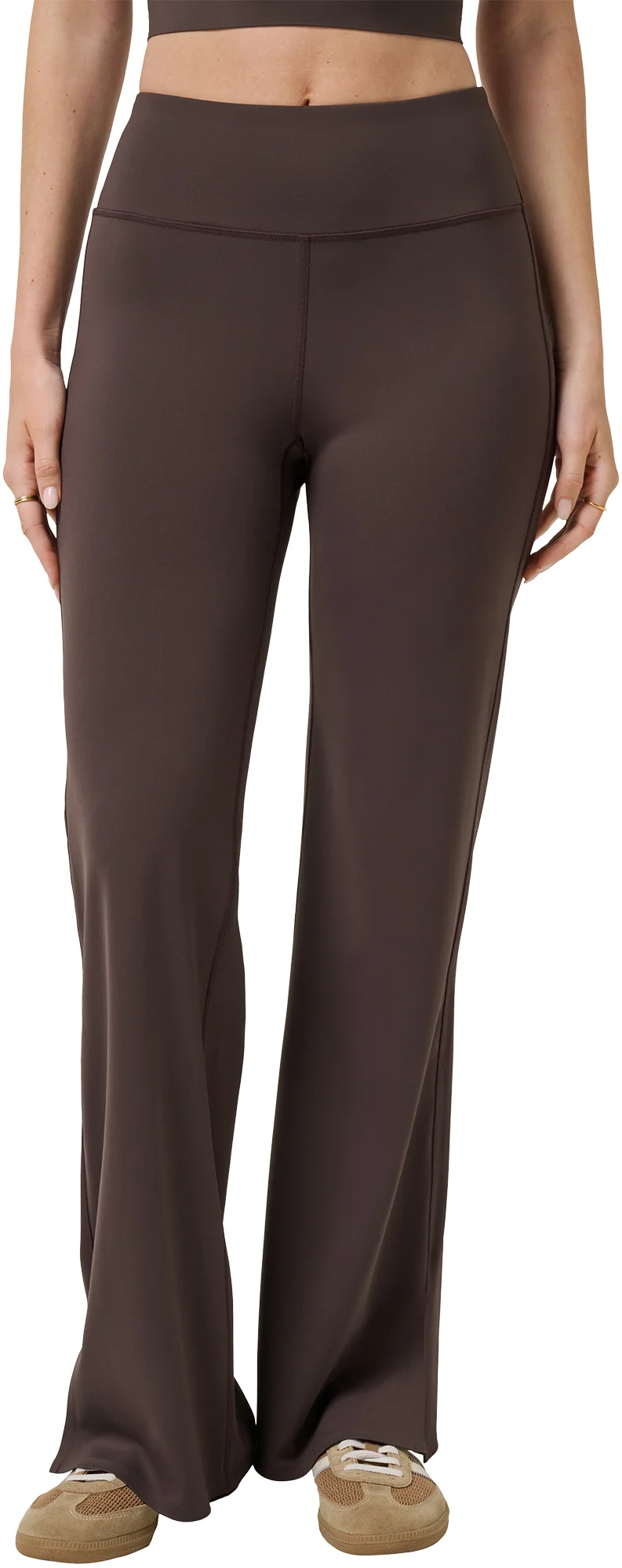 TravisMathew Womens Moveknit Bonded Golf Pants - Brown, Size: Medium