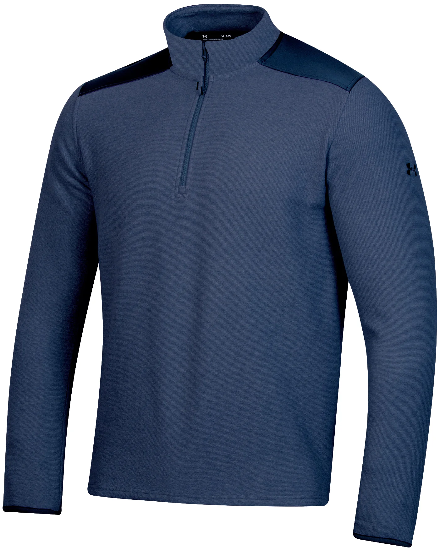Under Armour Coldgear Infrared Quarter Zip Mens Golf Pullover - Blue, Size: Small
