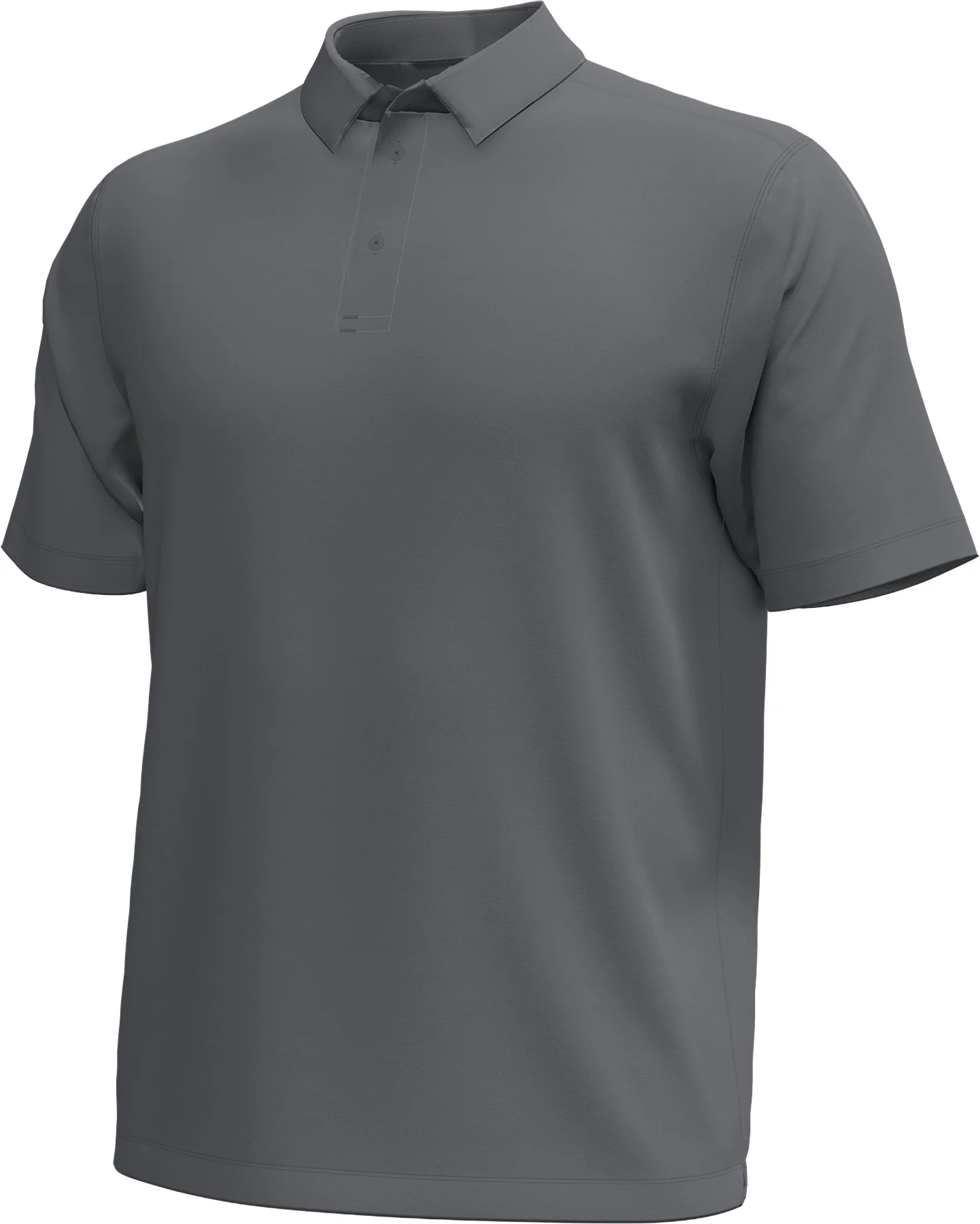 Under Armour T2G Pique Mens Golf Polo - Grey, Size: Small
