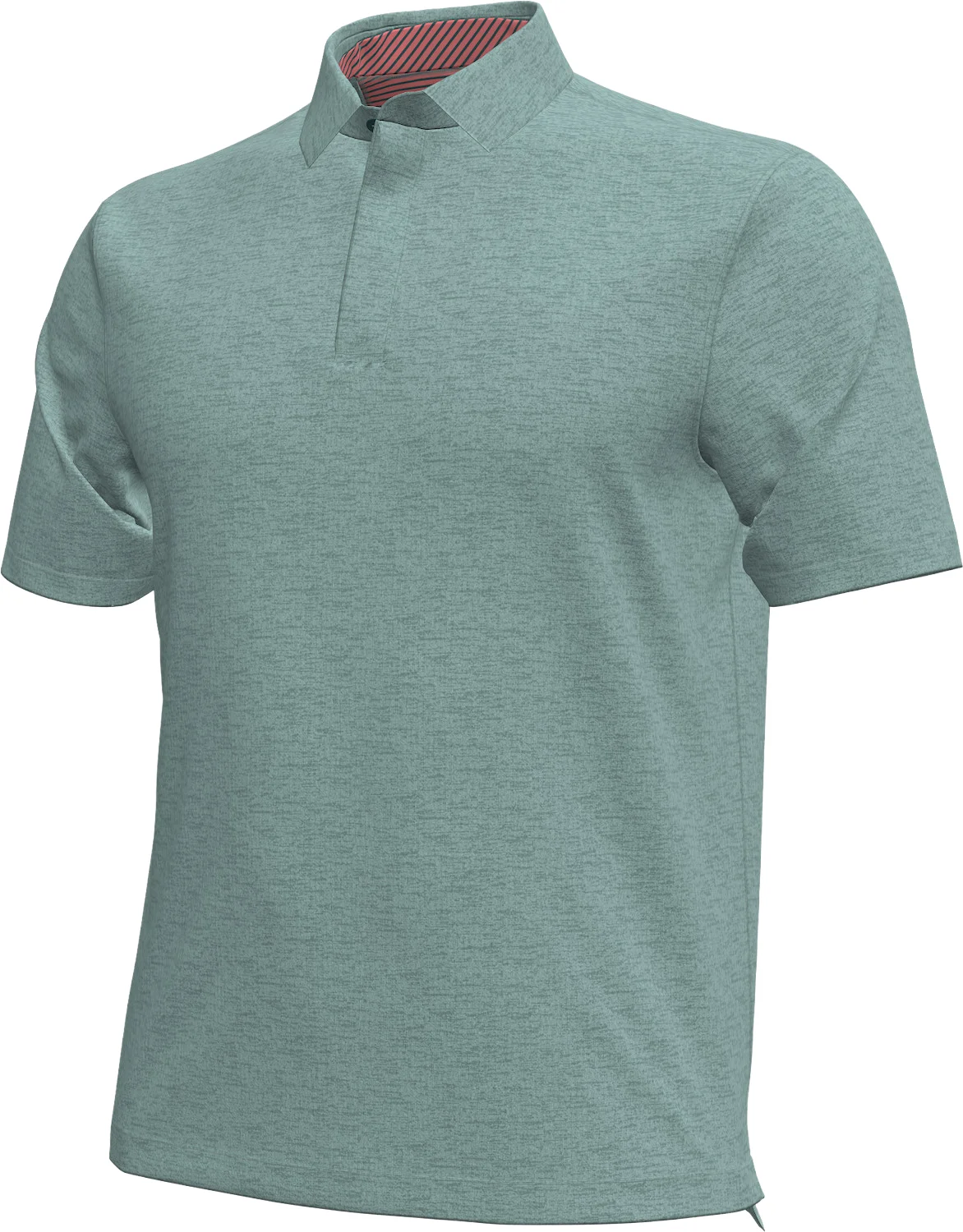 Under Armour UA Aura Heather Mens Golf Polo - Green, Size: XXXL