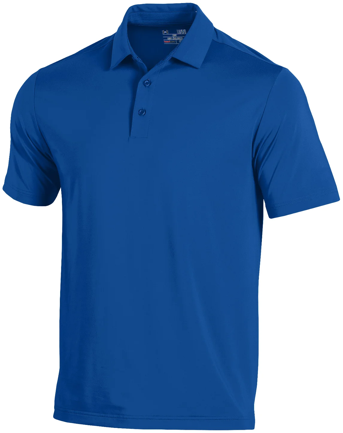 Under Armour UA T2 Green Mens Golf Polo - Blue, Size: XXL