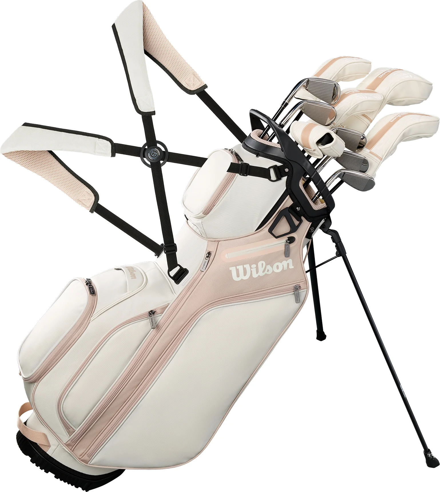Wilson Womens Aurora Stand Bag Complete Golf Package Set - RIGHT - STANDARD