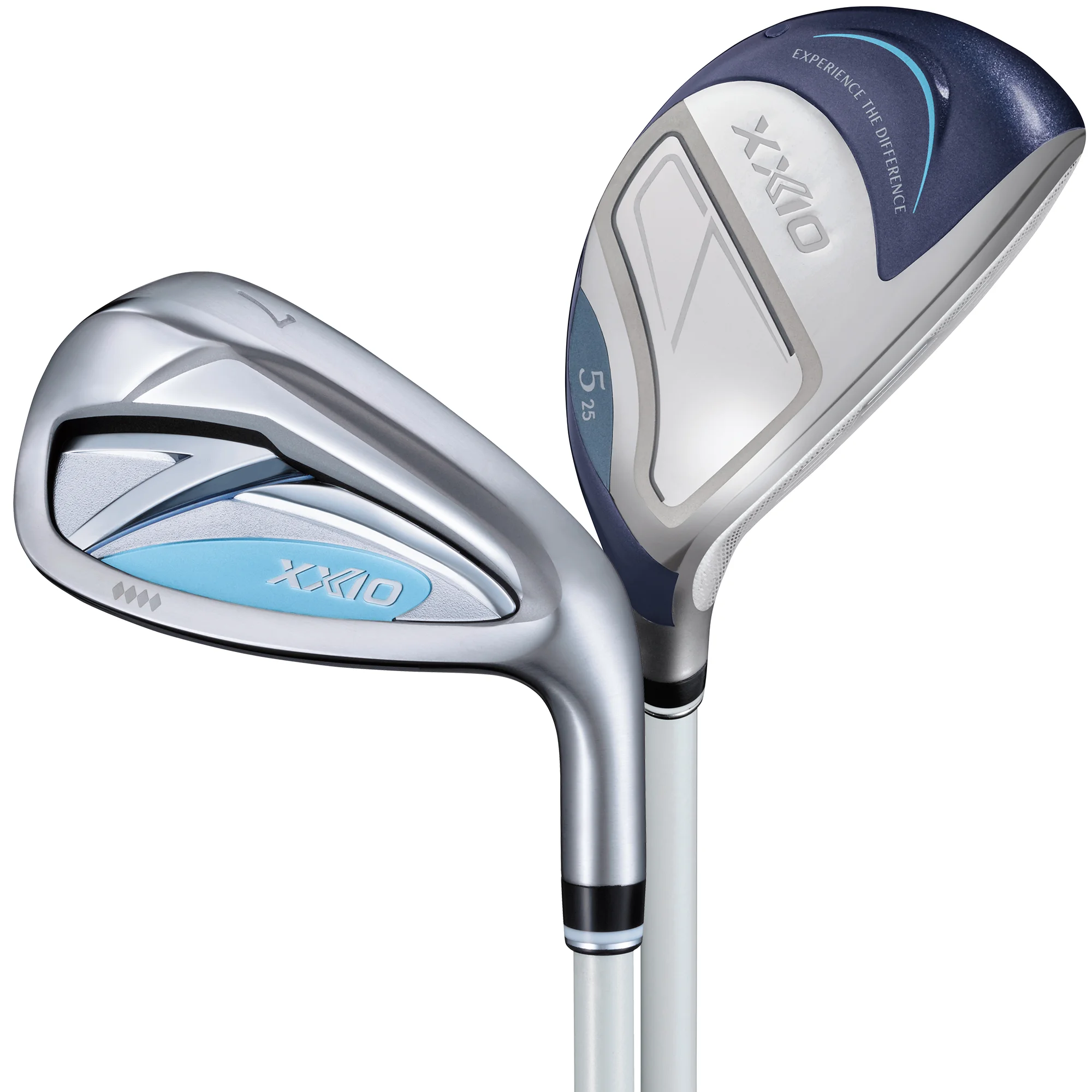 XXIO Womens 14 Hybrid Combo Iron Set - RIGHT - 6H-8H, 9-SW - LADIES - Golf Clubs