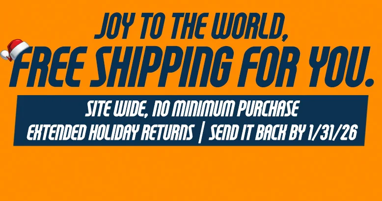 Holiday Free Shipping Site Wide IS LIVE
