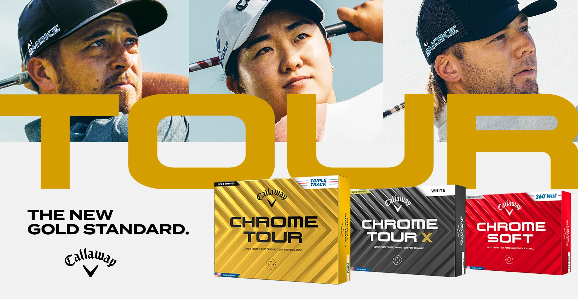 Callway Chrome Family Of Golf Balls